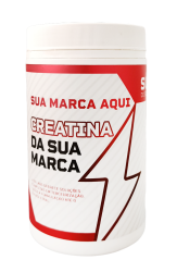 Embalagem de creatina personalizada